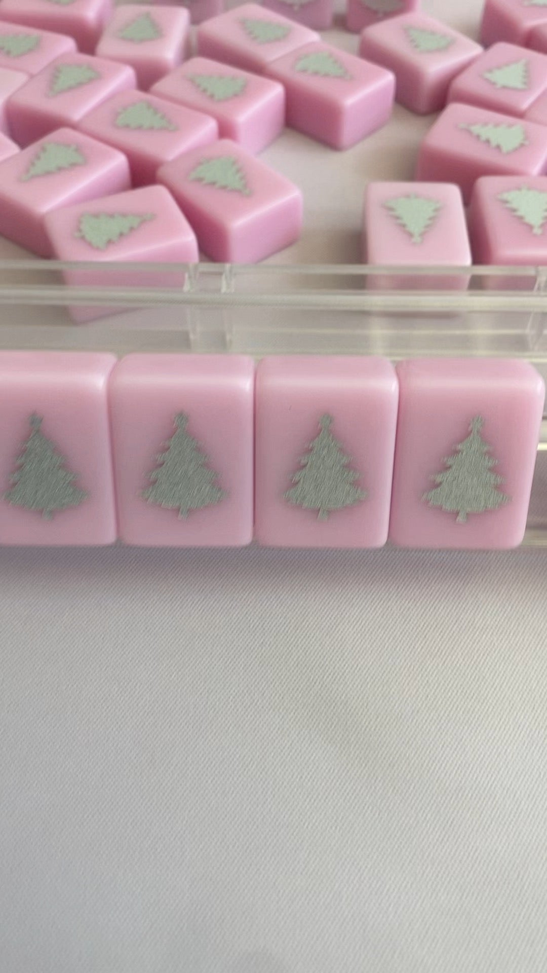 Mahjong Pretty in Pink Christmas