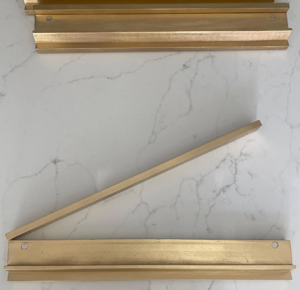 Wooden Gold Mahjong Tile Racks